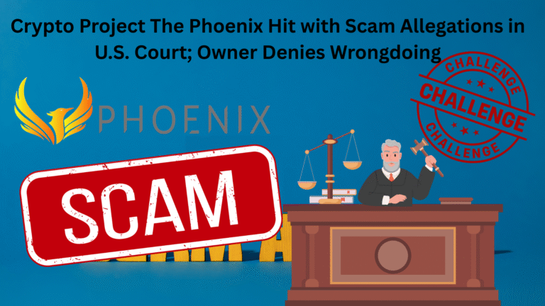 Crypto Project The Phoenix Hit with Scam Allegations in U.S. Court; Owner Denies Wrongdoing