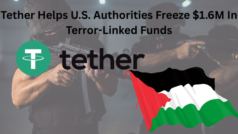 Tether Helps U.S. Authorities Freeze $1.6M In Terror-Linked Funds