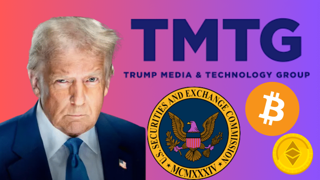Trump Media's Bitcoin and Ethereum ETF Filing Has Been Officially Acknowledged By U.S. SEC, Here's All