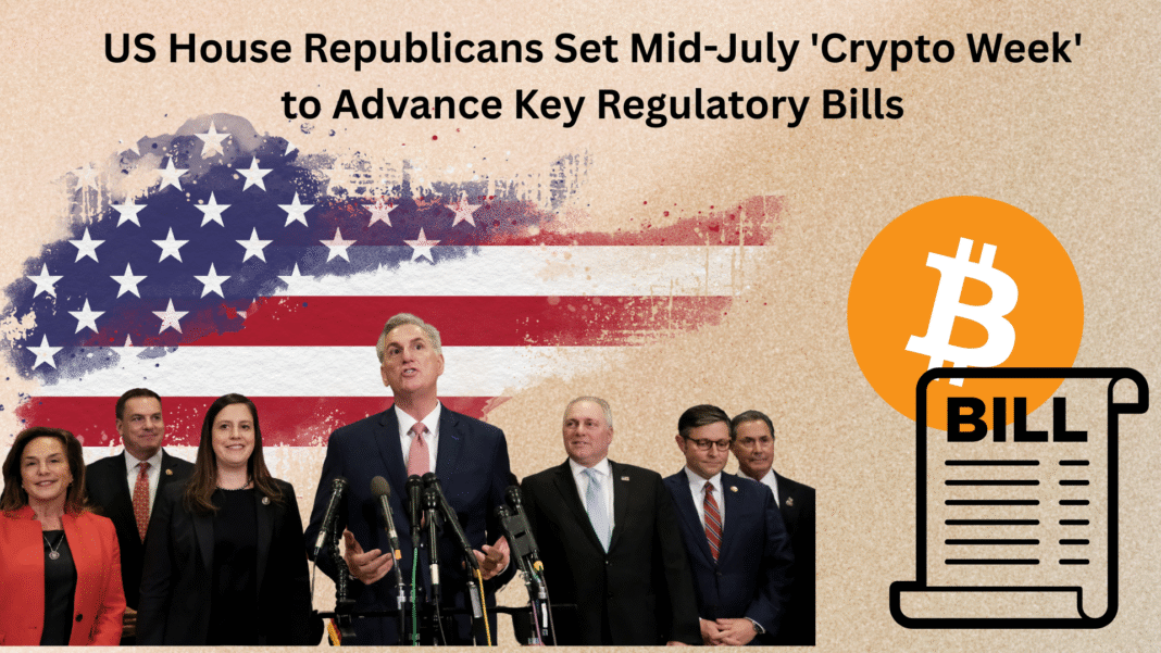 US House Republicans Set Mid-July 'Crypto Week' to Advance Key Regulatory Bills