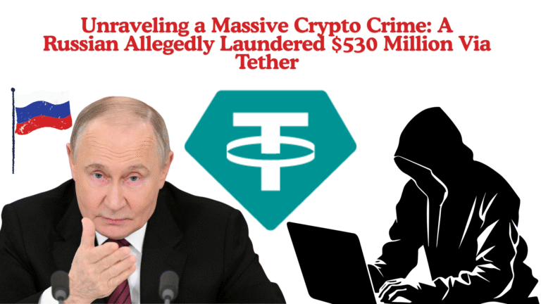 Unraveling a Massive Crypto Crime A Russian Allegedly Laundered $530 Million Via Tether