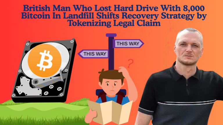 British Man Who Lost Hard Drive With 8,000 Bitcoin In Landfill Shifts Recovery Strategy by Tokenizing Legal Claim