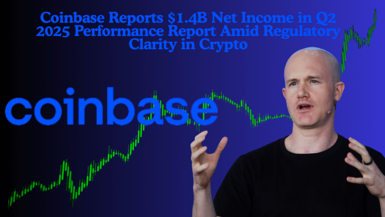 Coinbase Reports $1.4B Net Income in Q2 2025 Performance Report Amid Regulatory Clarity in Crypto