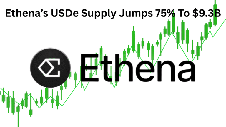 Ethena’s USDe Supply Jumps 75% To $9.3 B,