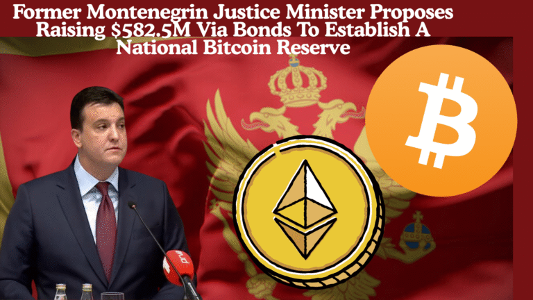 Former Montenegrin Justice Minister Proposes Raising $582.5M Via Bonds To Establish A National Bitcoin Reserve