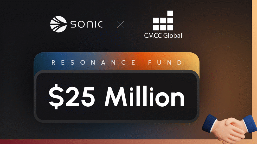 CMCC Global Partners With Sonic Labs To Introduce The $25 Million Resonance Fund