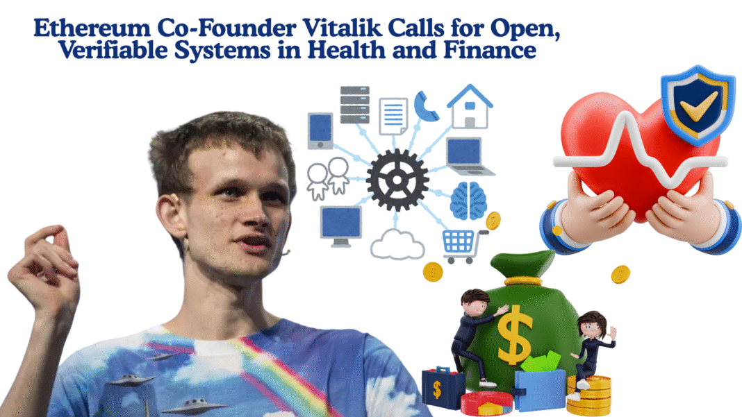 Ethereum Co-Founder Vitalik Calls for Open, Verifiable Systems in Health and Finance