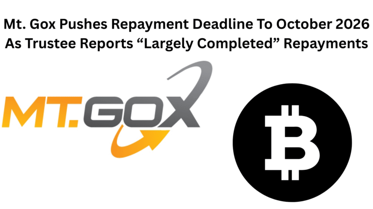 Mt. Gox Pushes Repayment Deadline To October 2026 As Trustee Reports “Largely Completed” Repayments