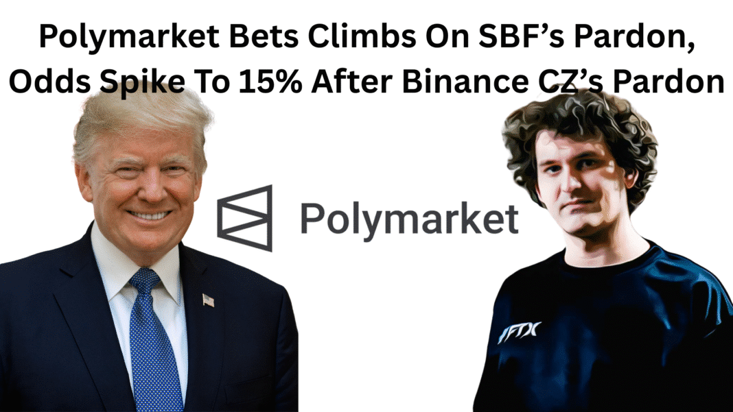 Polymarket Bets Climbs On SBF’s Pardon, Odds Spike To 15% After Binance CZ’s Pardon