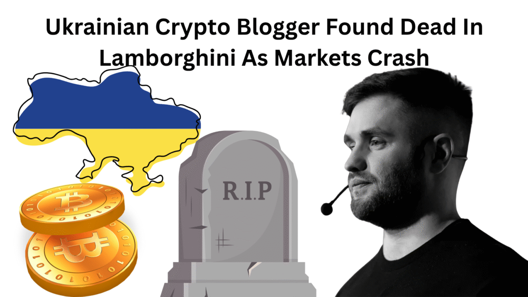 Ukrainian Crypto Blogger Found Dead In Lamborghini As Markets Crash