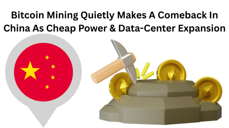 Bitcoin Mining Quietly Makes A Comeback In China As Cheap Power & Data-Center Expansion