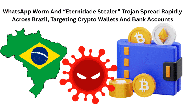 WhatsApp Worm And “Eternidade Stealer” Trojan Spread Rapidly Across Brazil, Targeting Crypto Wallets And Bank Accounts